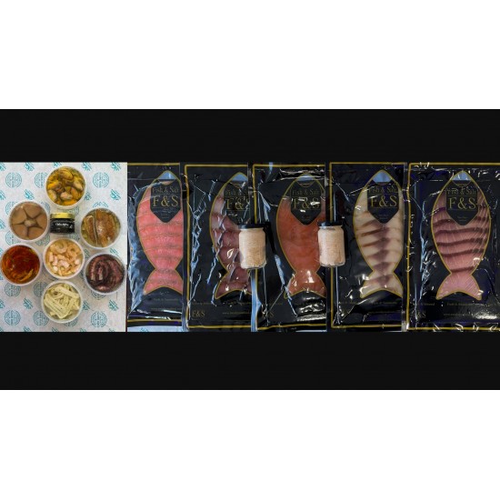 Yılbaşı Premium Paketi – 14 Çeşit Gurme Deniz Lezzeti (3,3 kg)