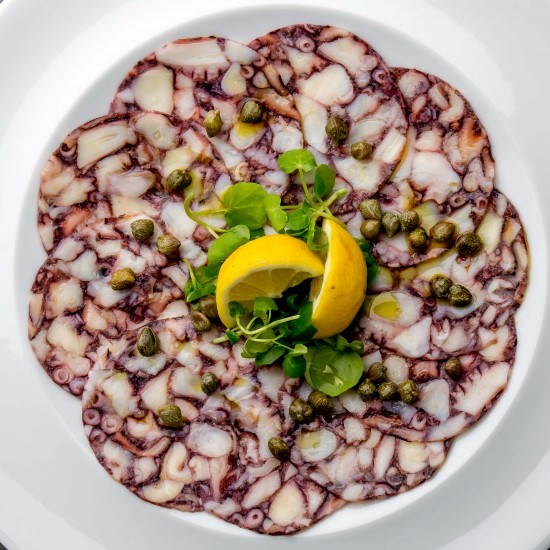 Ahtapot Carpaccio